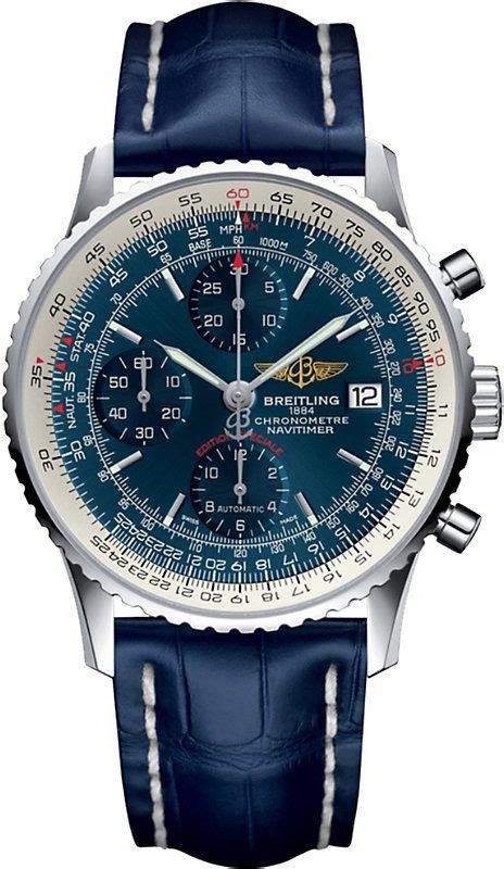 breitling navitimer 24mm strap|Breitling Navitimer crocodile strap.